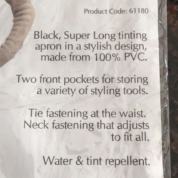 Hair tools Limited Super Long Apron - Picture 3 of 4